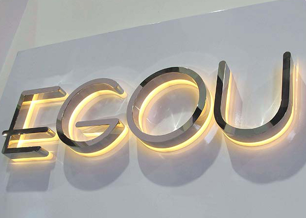 金屬背發(fā)光字