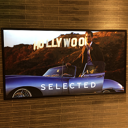 LED拉布燈箱-6060