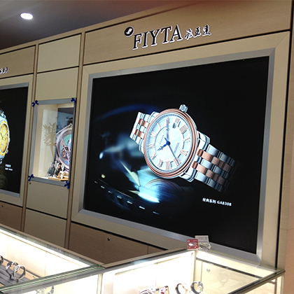 無框彈力布單面燈箱-12000