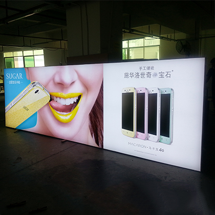 無框彈力布雙面燈箱-12000