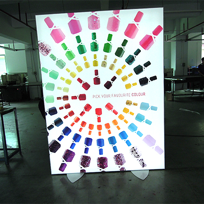 無框彈力布雙面燈箱-15000