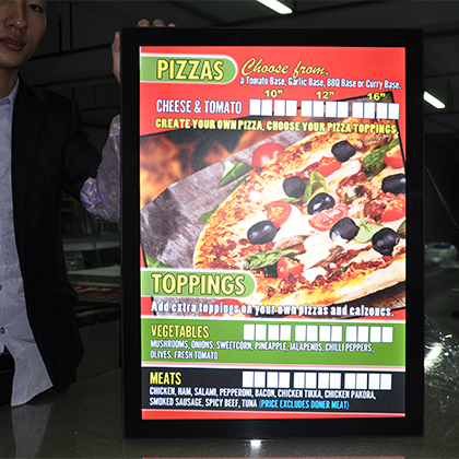 戶外單面防水超薄燈箱-5050